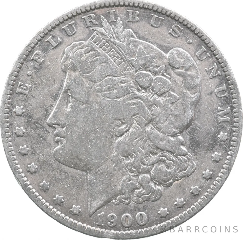 1900-O/CC Morgan Silver Dollar O Over CC *5842
