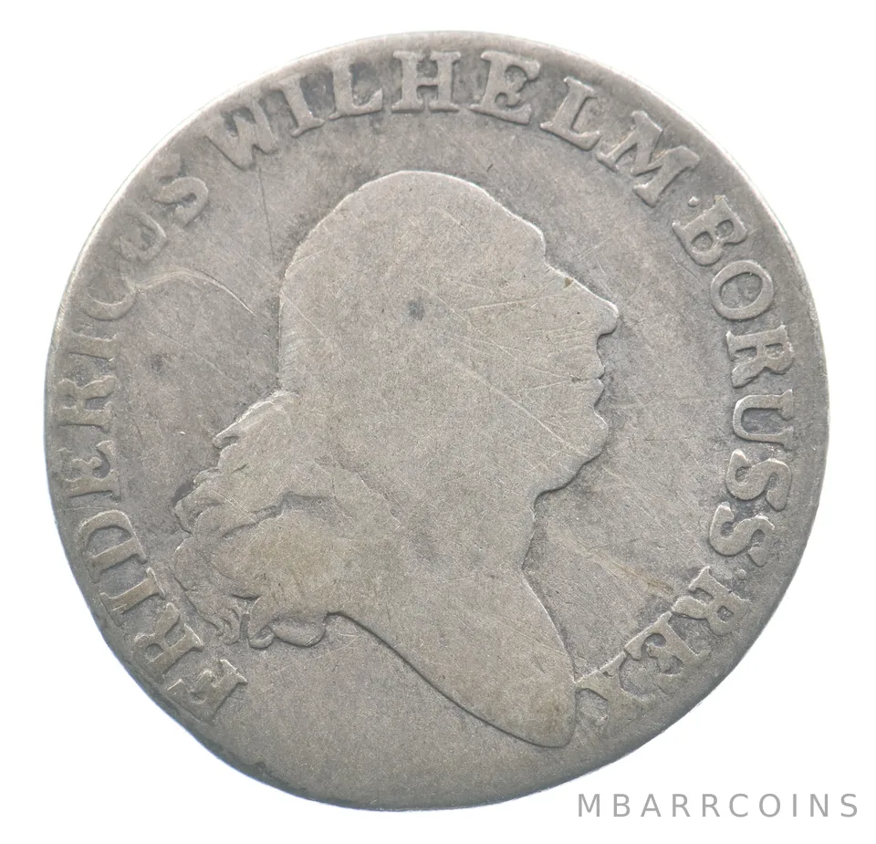 1797 German States Prussia 4 Groschen *0010