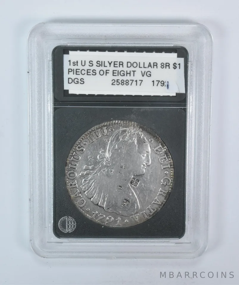 1791 Mo Mexico 8 Reales *5769