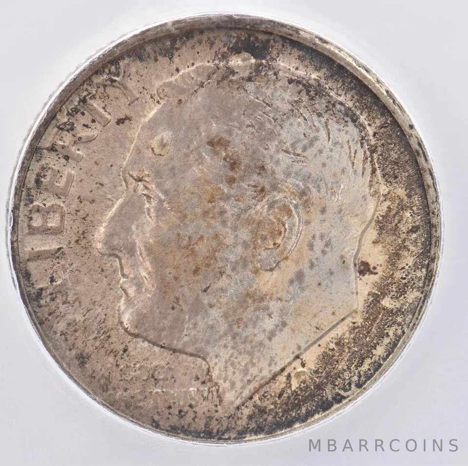 1948 Roosevelt Dime MS64 ICG Beautiful Tone *0849