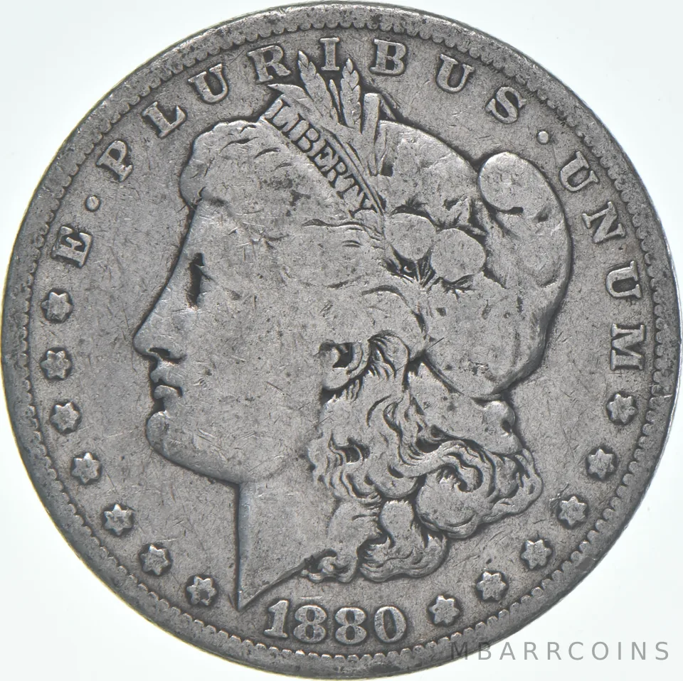 VG/F 1880 (P) Morgan Silver Dollar (1 coin)