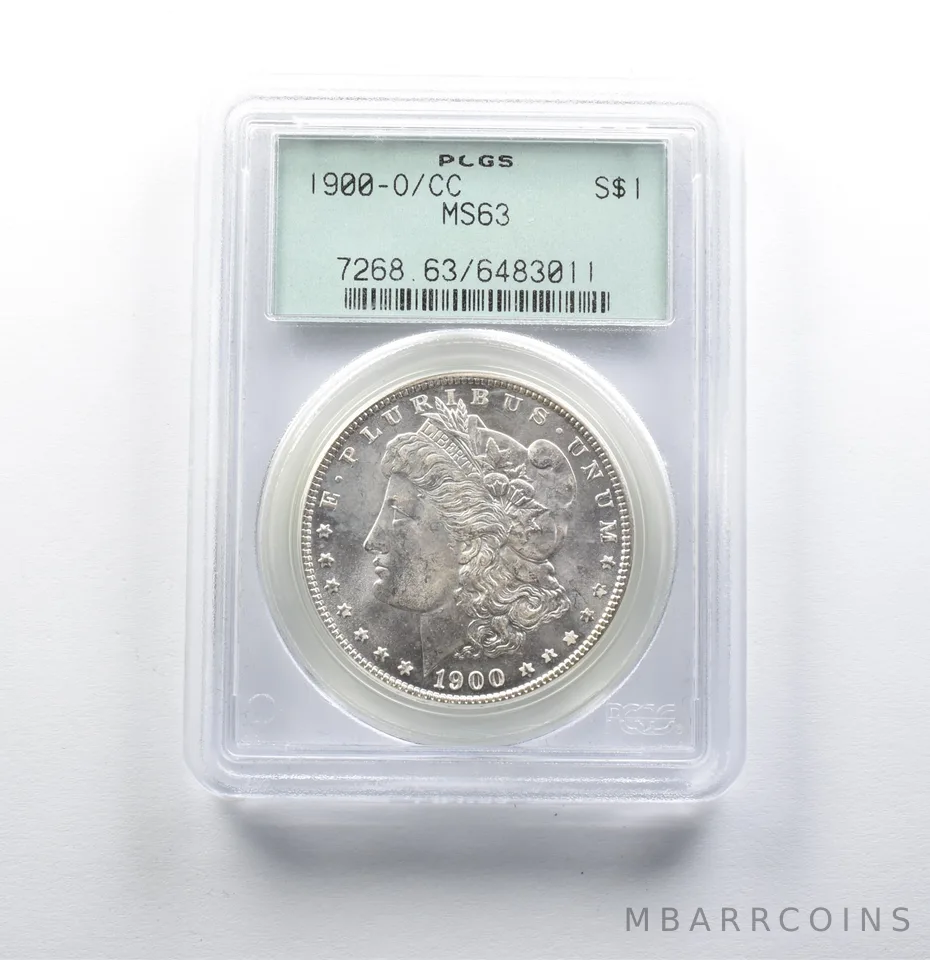MS63 1900-O/CC Morgan Silver Dollar OGH PCGS *2789