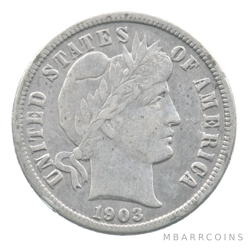 1903-O Barber Dime *9338