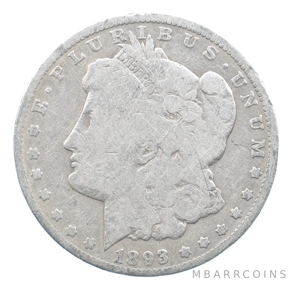 1893-O Morgan Silver Dollar *2285