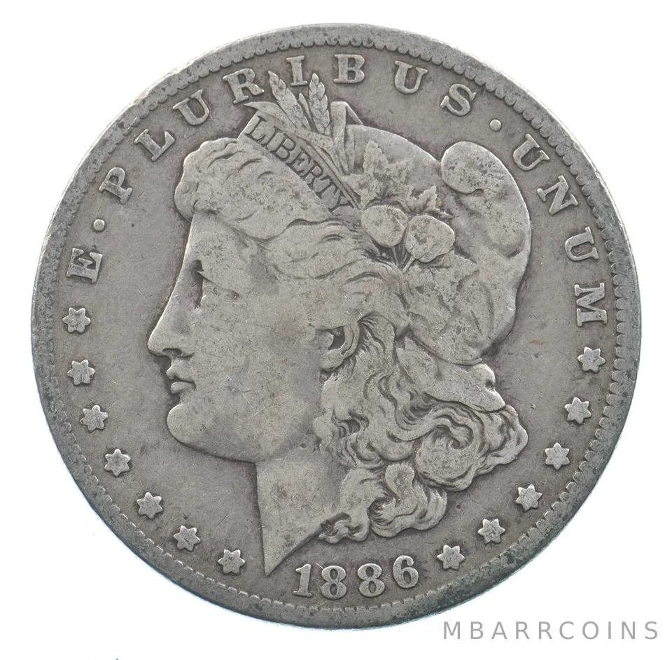Early - 1886-O Morgan Silver Dollar - 90% US Coin *600