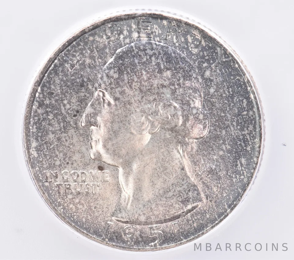1951 Washington Quarter MS67 ICG Beautiful Tone *2537