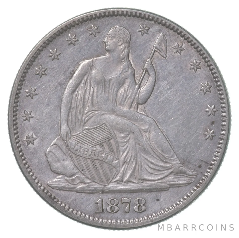1878 Seated Liberty Half Dollar *8691