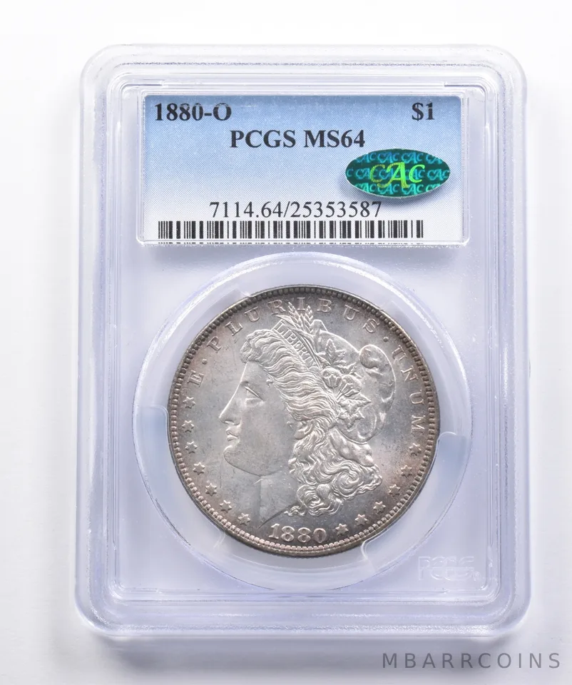 MS64 1880-O Morgan Silver Dollar CAC PCGS *3623