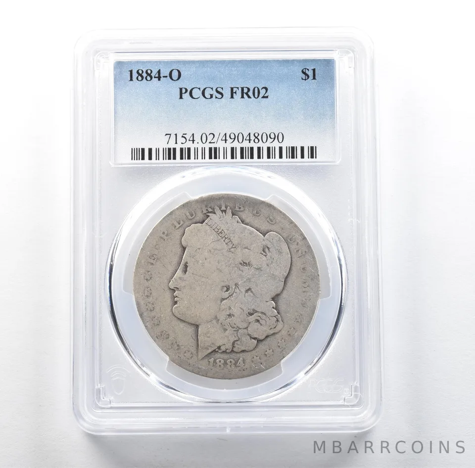 1884-O Morgan Silver Dollar FR02 PCGS Lowball
