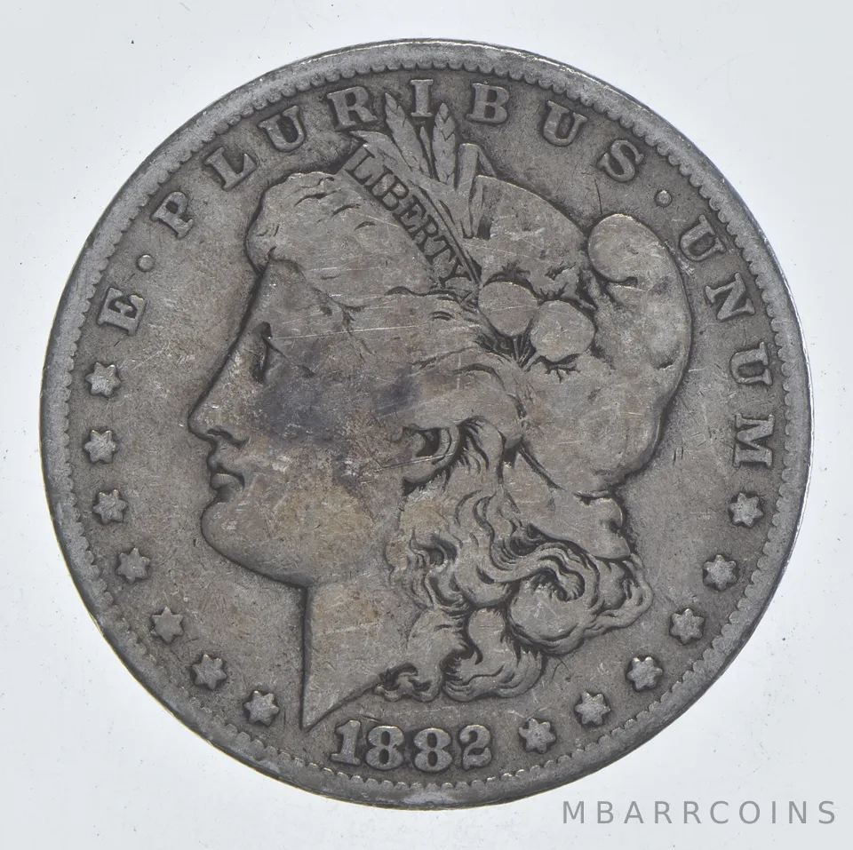 Early - 1882-O Morgan Silver Dollar - 90% US Coin *843