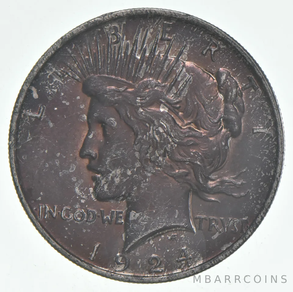 1924 Peace Silver Dollar a1781