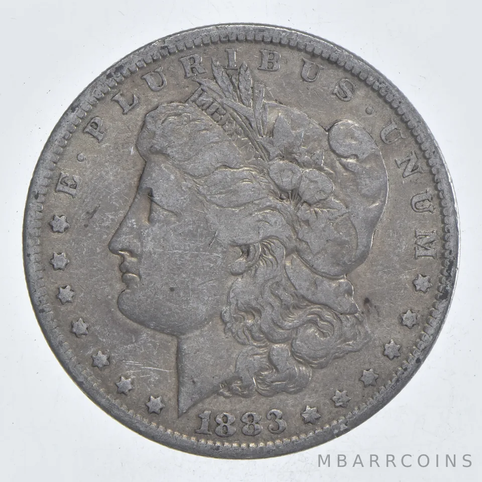 Early - 1883 Morgan Silver Dollar - 90% US Coin *019