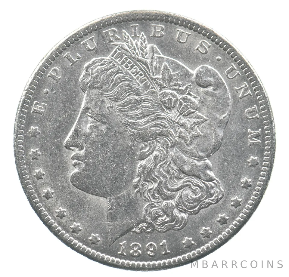 1891-CC Morgan Silver Dollar *2499