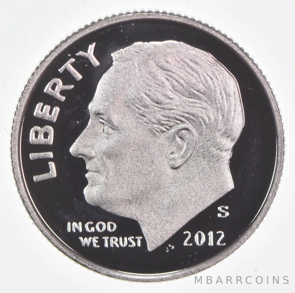 2012-S Roosevelt Dime Proof 90% Silver