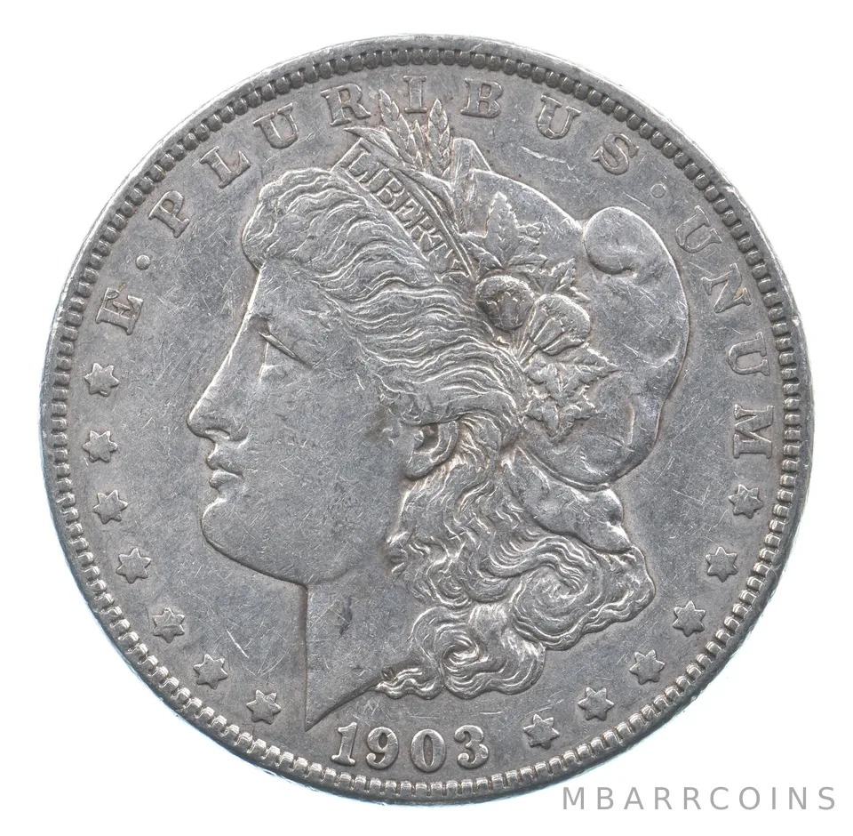 Better 1903 Morgan Silver Dollar - 90% US Coin - Nice Coin *555