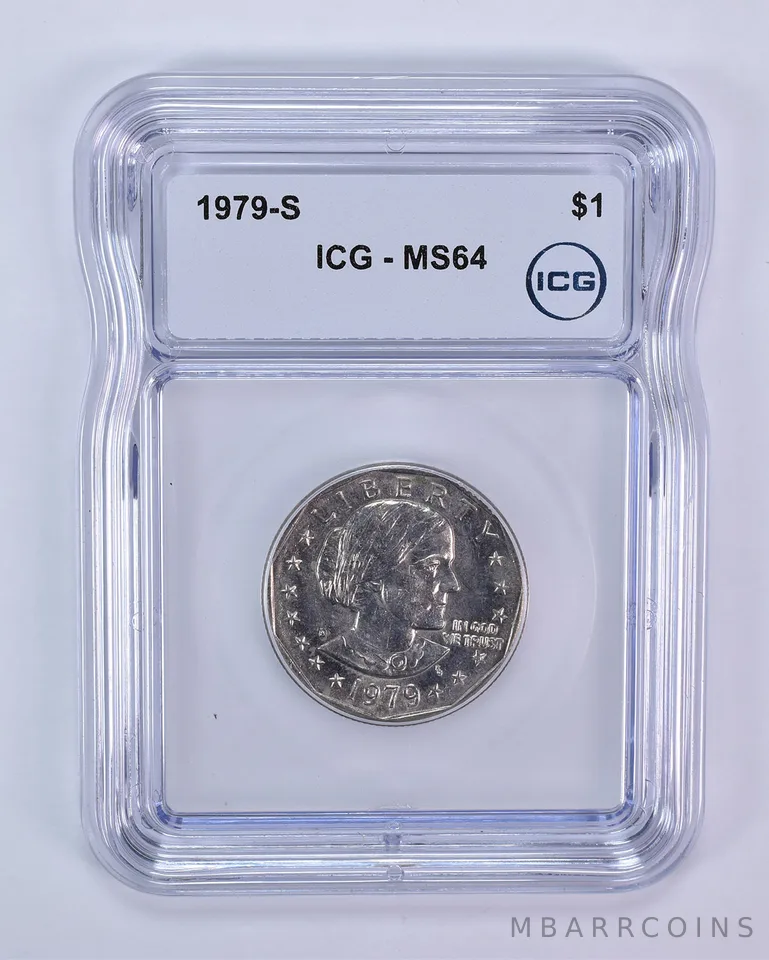 1979-S Susan B Anthony $1 MS64 ICG