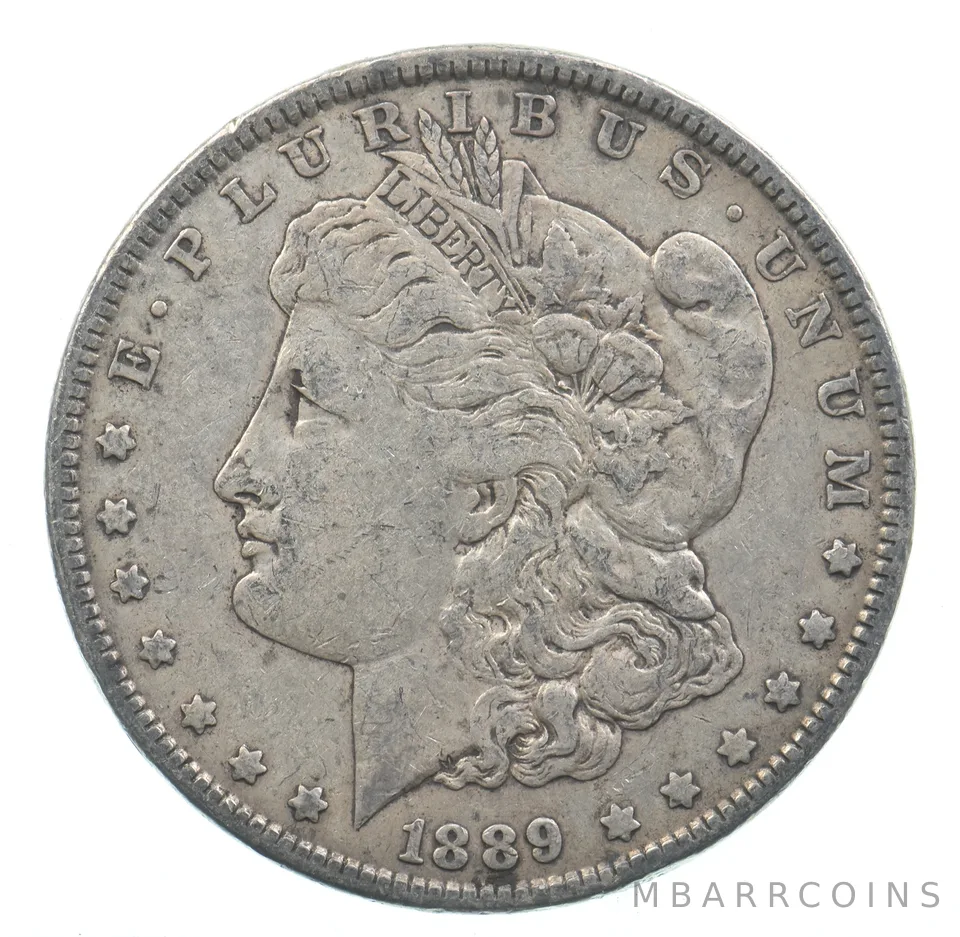 Early - 1889 Morgan Silver Dollar - 90% US Coin *969