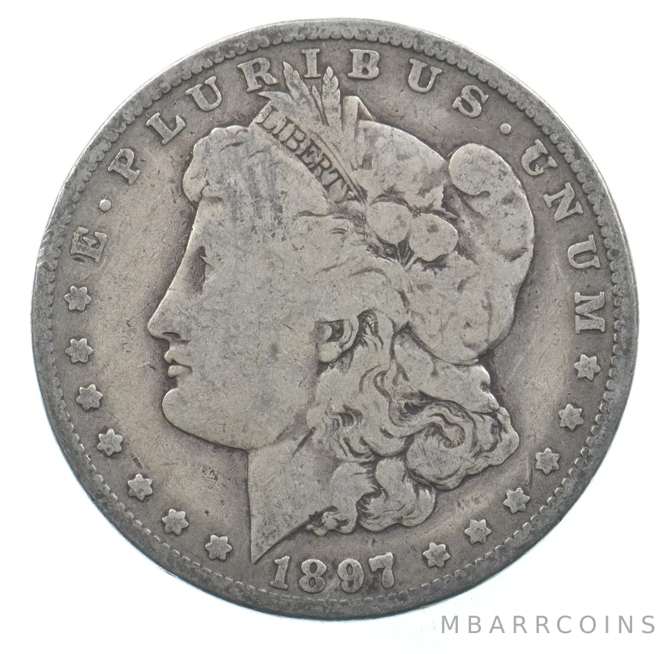 Early - 1897-O Morgan Silver Dollar - 90% US Coin *043