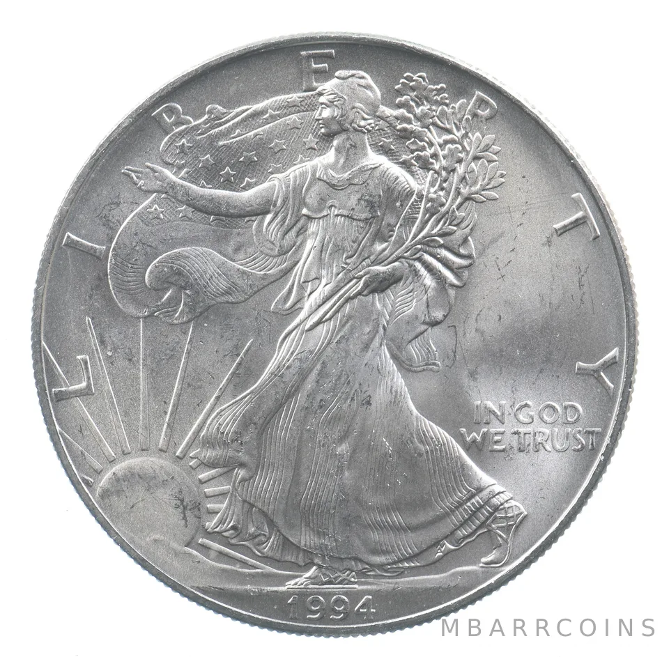 Better Date 1994 American Silver Eagle 1 Troy Oz .999 Fine Silver *730