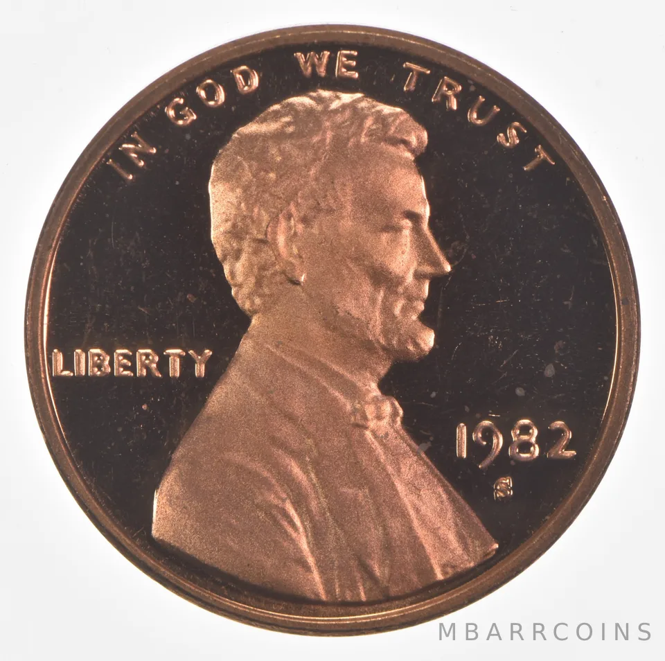 1982-S Lincoln Memorial Cent Proof