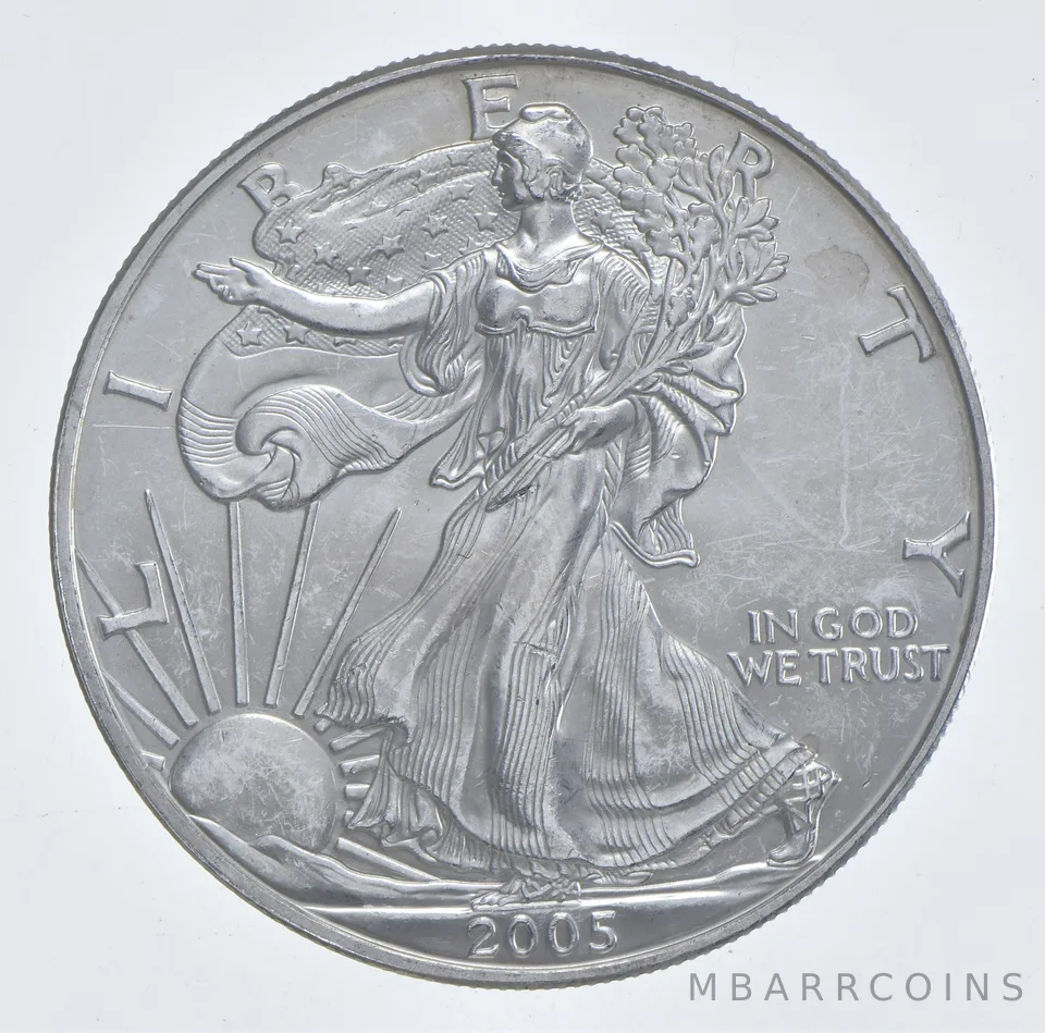 Better Date 2005 American Silver Eagle 1 Troy Oz .999 Fine Silver *452