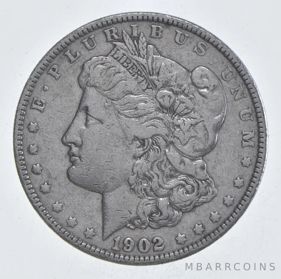 Early - 1902 Morgan Silver Dollar - 90% US Coin *020