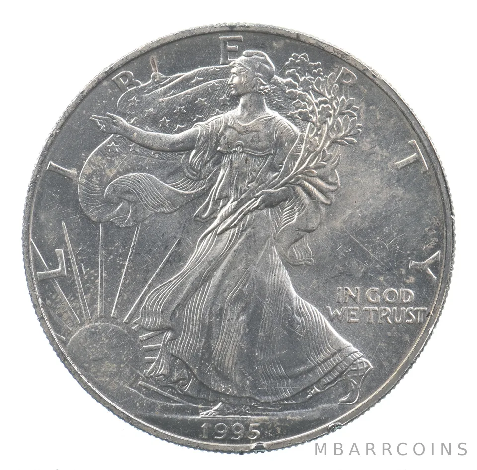 Better Date 1995 American Silver Eagle 1 Troy Oz .999 Fine Silver *634
