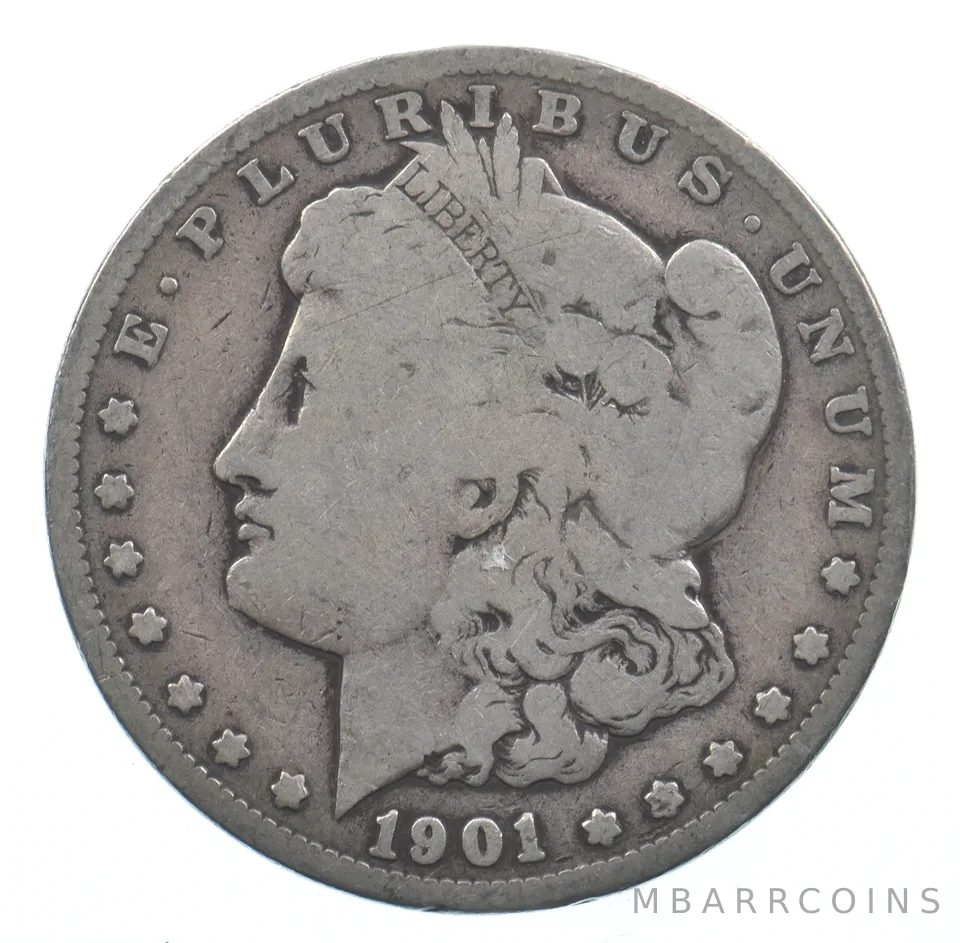 Early - 1901-O Morgan Silver Dollar - 90% US Coin *750