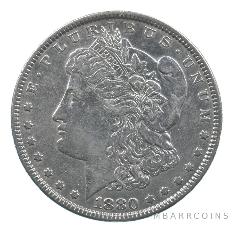 Early - 1880 Morgan Silver Dollar - 90% US Coin *794