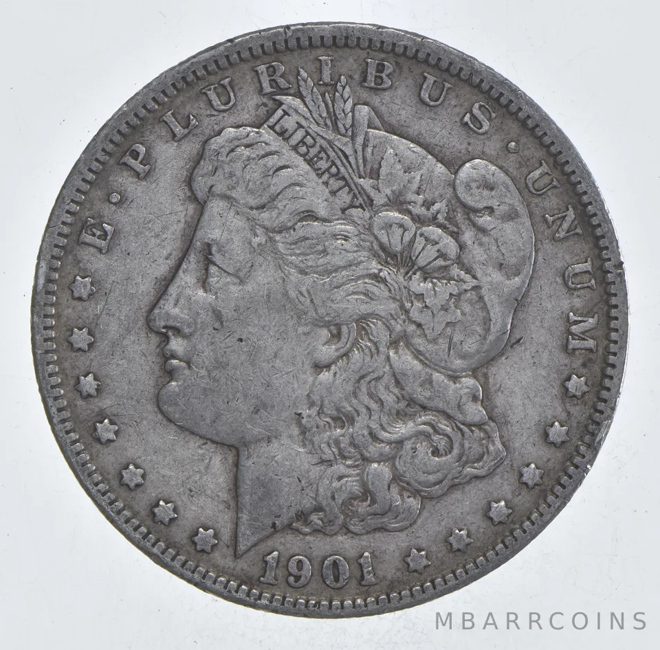 Early - 1901-O Morgan Silver Dollar - 90% US Coin *055