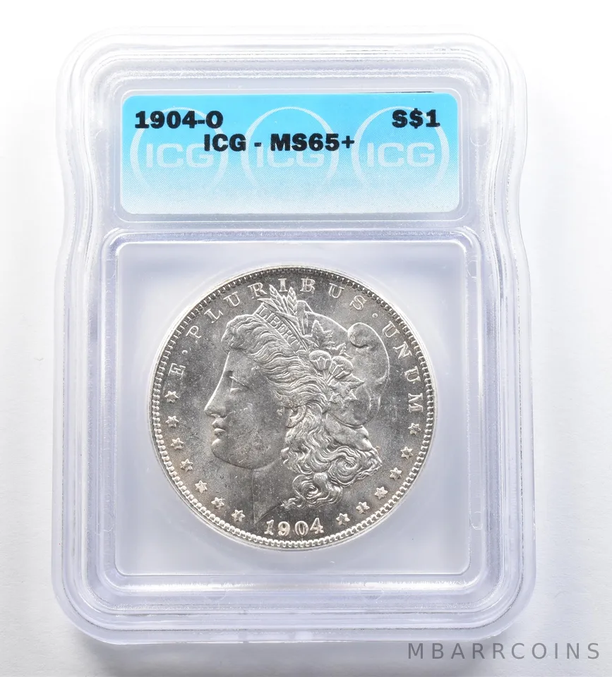 1904-O Morgan Silver Dollar MS65+ ICG *7183