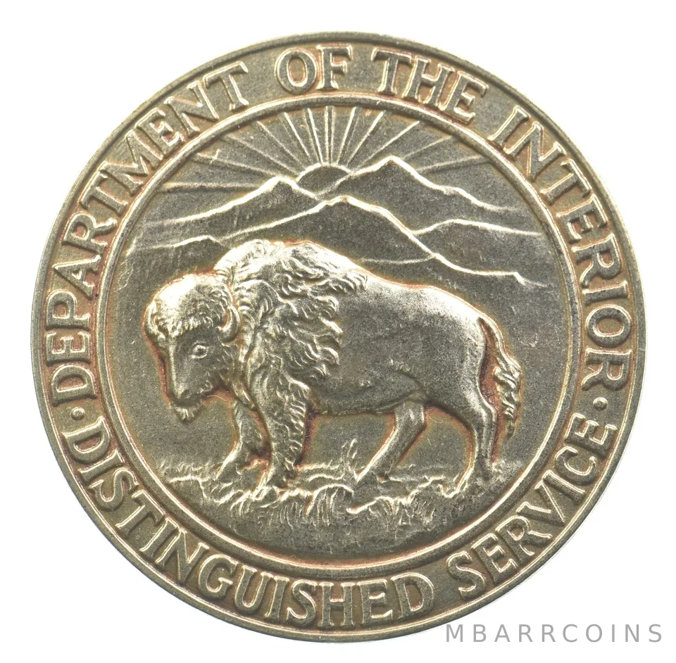1962 Award For Distinguished Service 14k 53.8g Thomas H Miller GOLD *6559