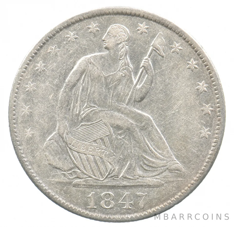 1847-O Seated Liberty Half Dollar *7550