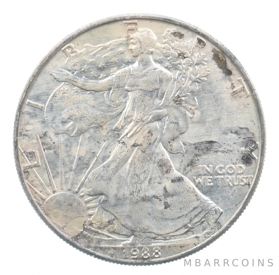 Better Date 1988 American Silver Eagle 1 Troy Oz .999 Fine Silver *713