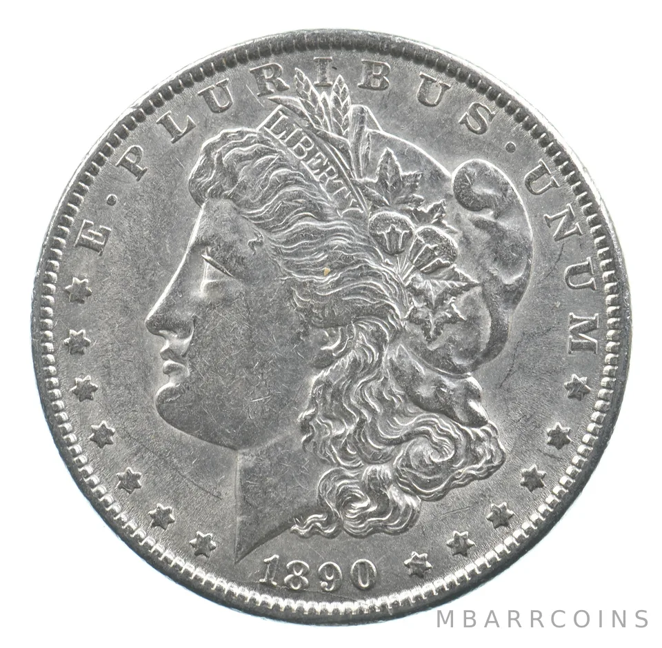 Early - 1890 Morgan Silver Dollar - 90% US Coin *443