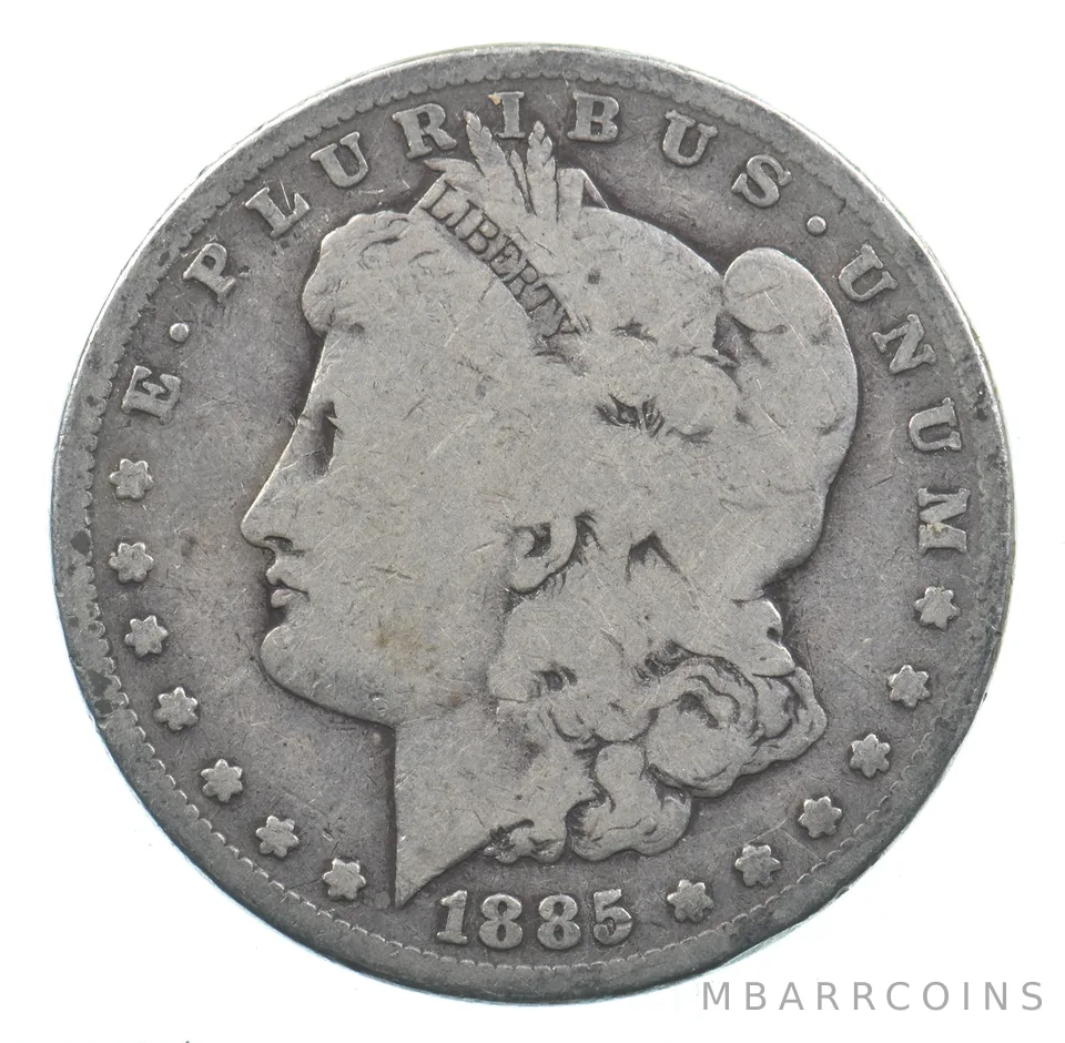 Early - 1885 Morgan Silver Dollar - 90% US Coin *728
