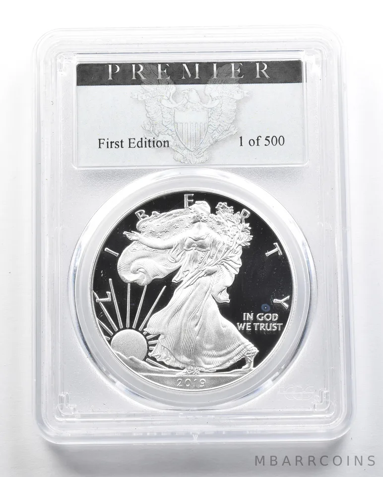 PR70 DCAM 2019-W American Silver Eagle Congratulations Set Premier PCGS *0585