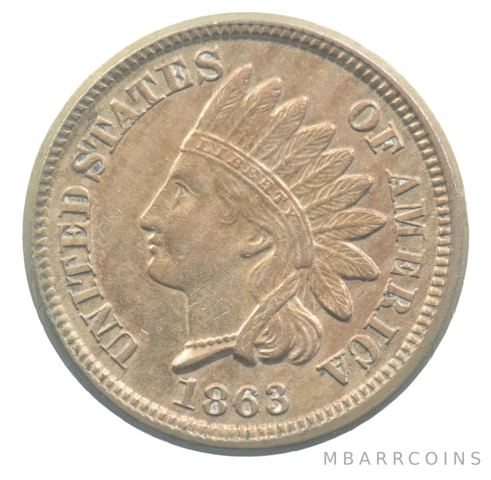 1863 Indian Head Cent *0008