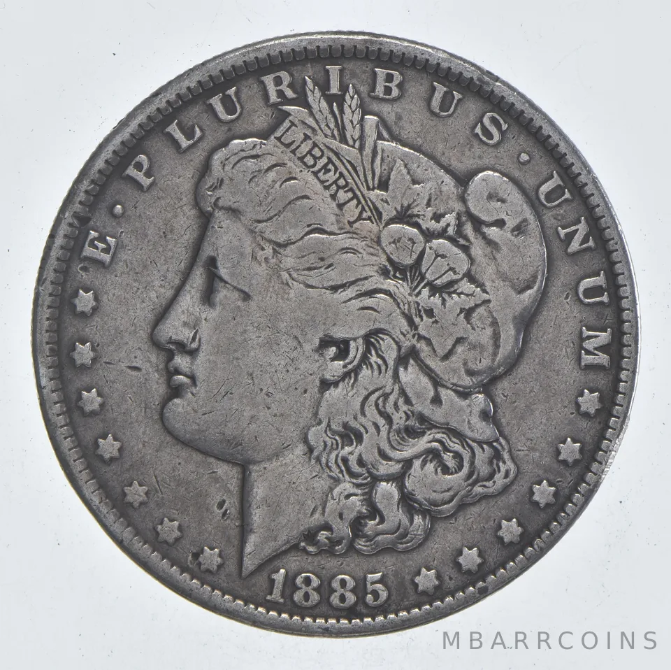 Early - 1885-O Morgan Silver Dollar - 90% US Coin *869