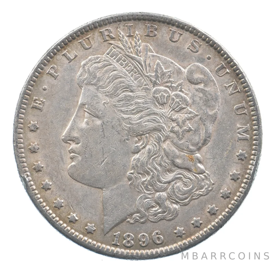 Better 1896 Morgan Silver Dollar - 90% US Coin - Nice Coin *451
