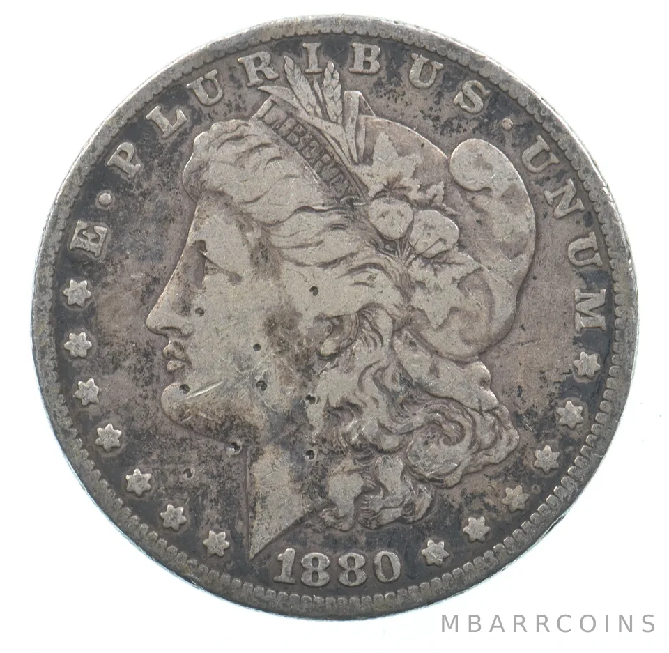 Early - 1880-O Morgan Silver Dollar - 90% US Coin *783