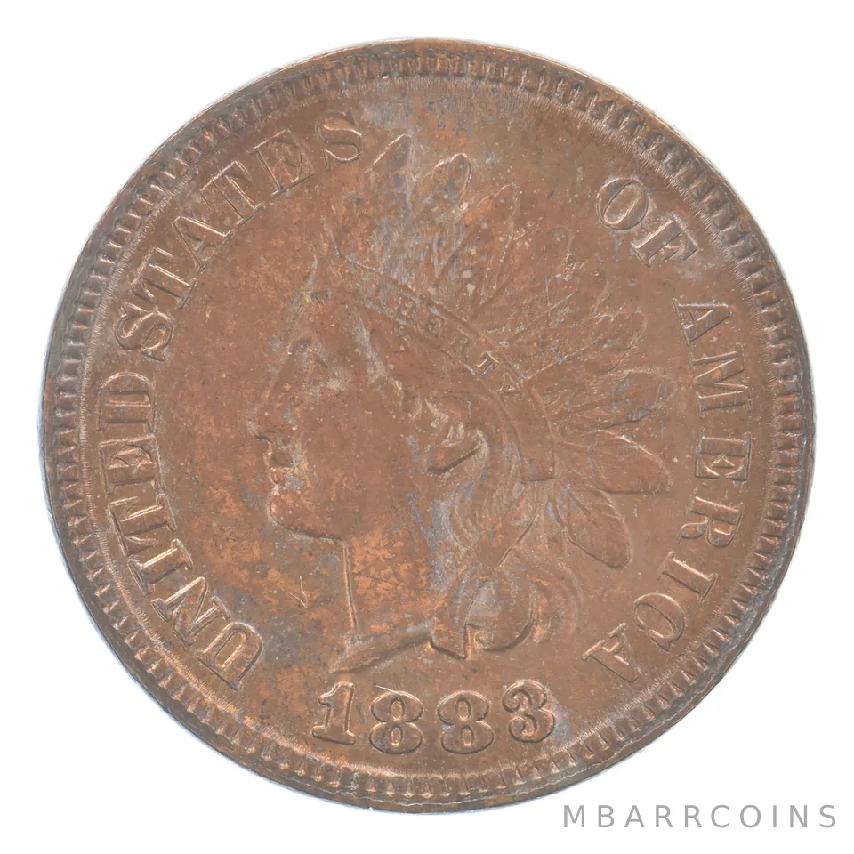 1883 Indian Head Cent Beautiful Tone *9367