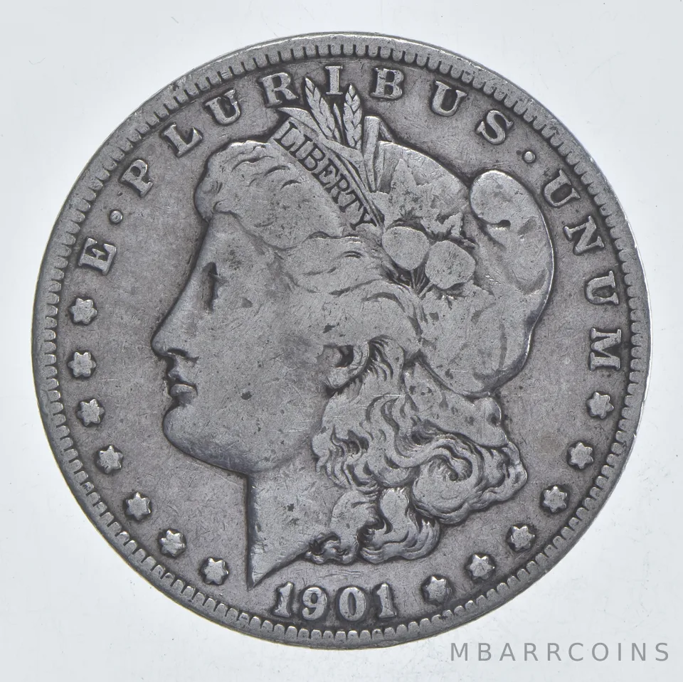 Early - 1901-O Morgan Silver Dollar - 90% US Coin *971