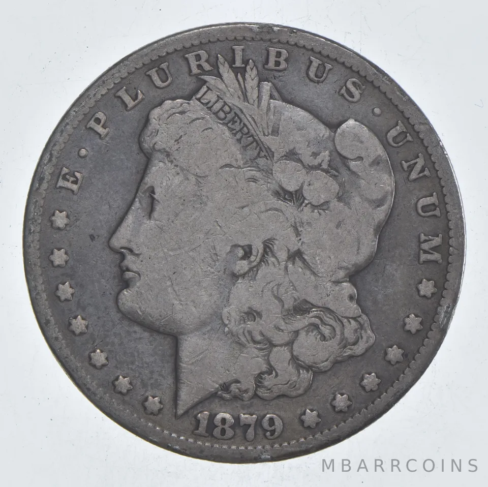 Early - 1879-S Morgan Silver Dollar - 90% US Coin *110