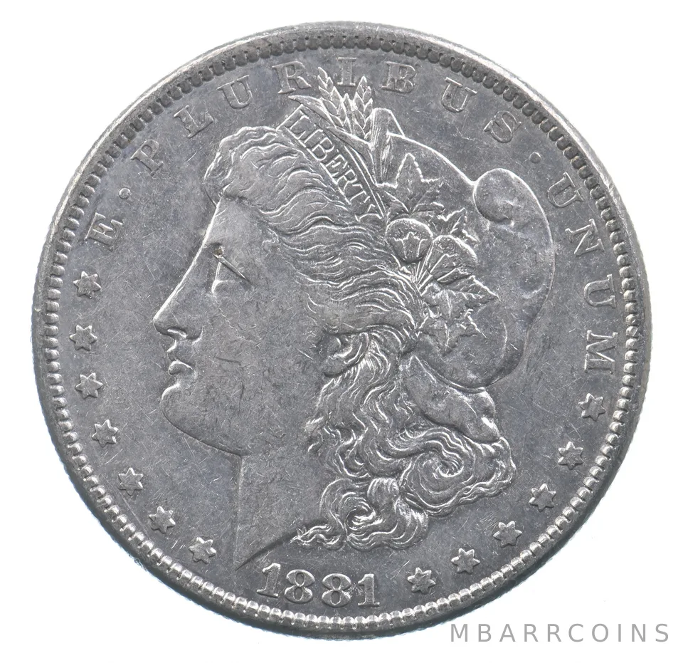 Better 1881-S Morgan Silver Dollar - 90% US Coin - Nice Coin *653