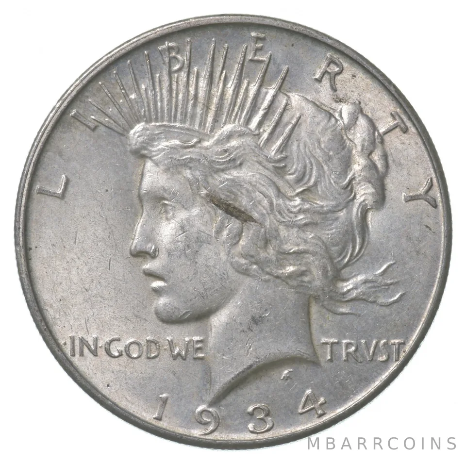 1934-D Peace Silver Dollar *8570