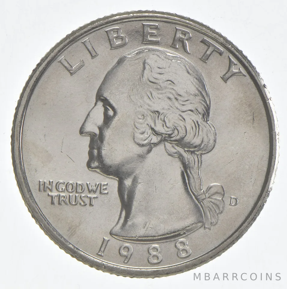1988-D Washington Quarter Clad Unc