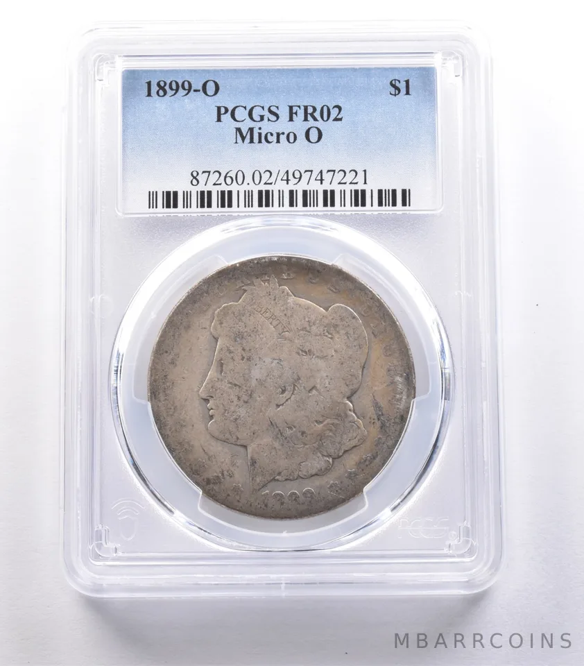 1899-O Morgan Silver Dollar Micro O FR02 PCGS Lowball