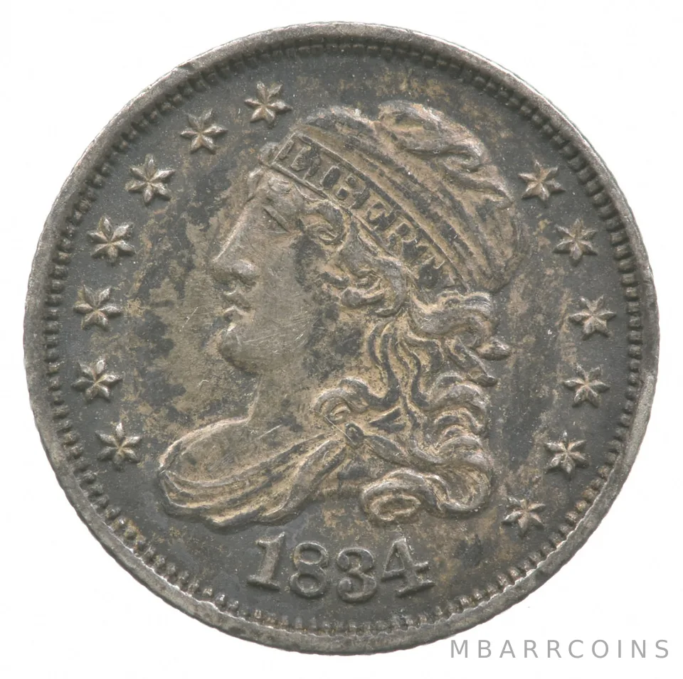 1834 Capped Bust Half Dime *8252