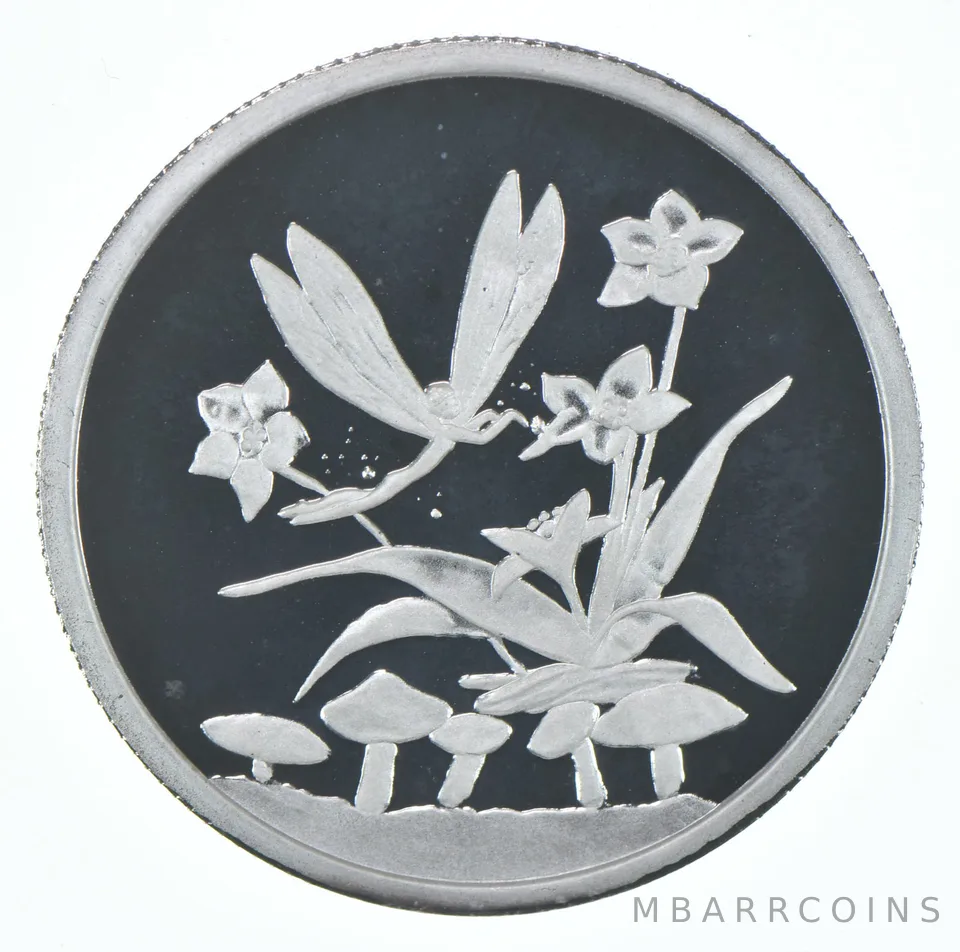 1 Troy Ounce Silver Art Round Disney's Fantasia Nutcracker Suite